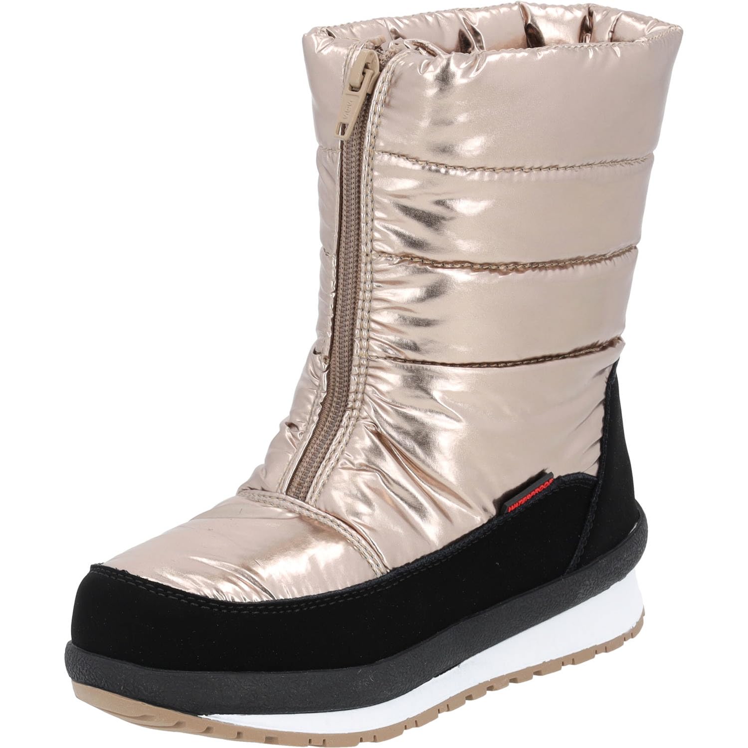 CMP Girls' Kids RAE Snow Boots WP, Light gold, 5 UK