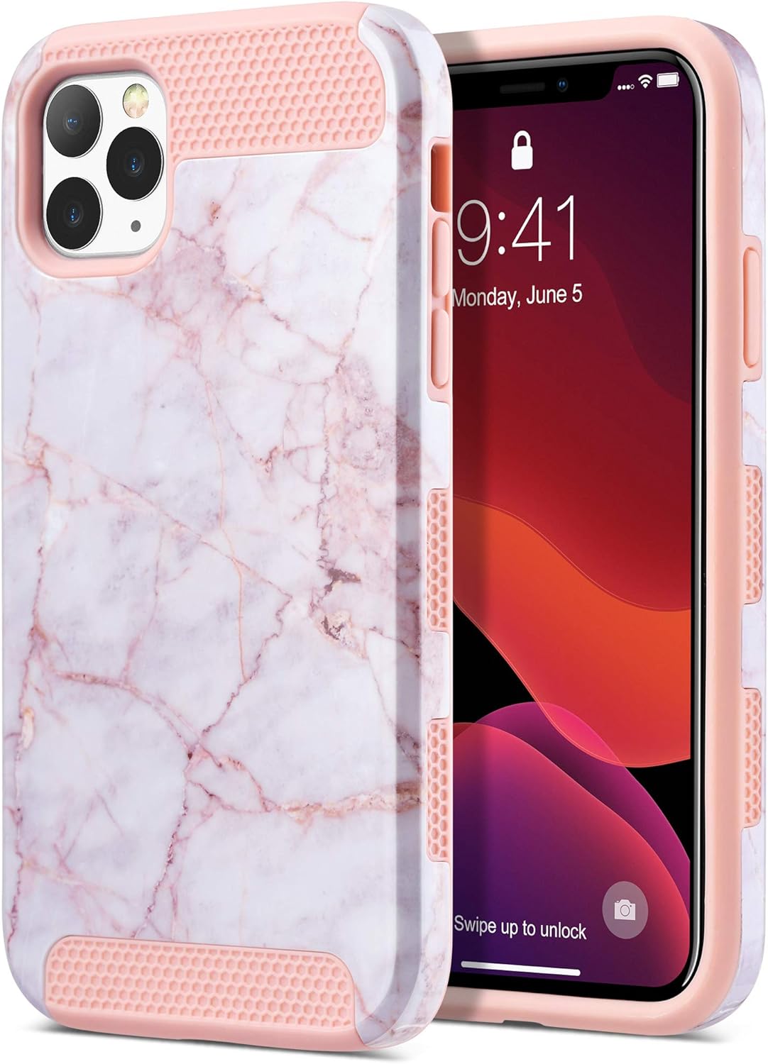 ULAK Compatible with iPhone 11 Pro Max Case, Hybrid Slim