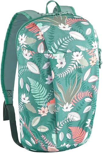 Quechua Mochila NH Arpenaz 100 edición especial al aire libre, mochila deportiva y mochila de senderismo para todos (lujo), Verde