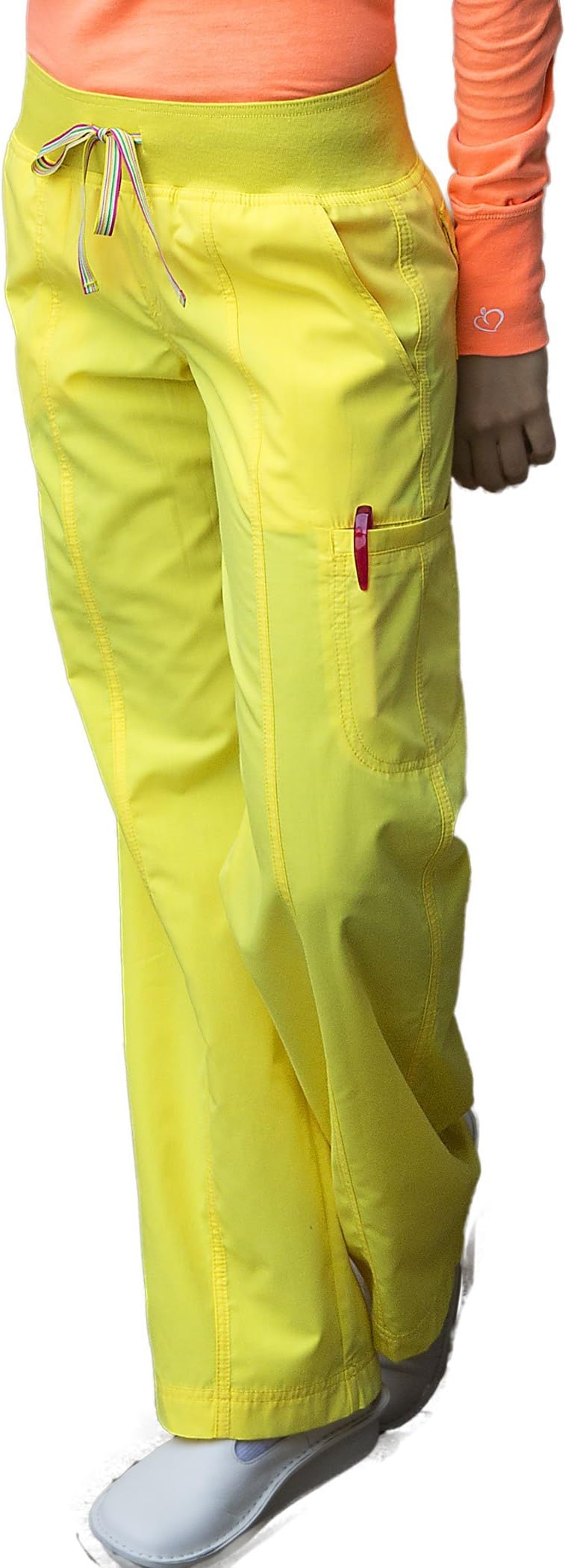 Peaches Uniforms Women's Comfort Neon Scrub Pant, Glow, XS