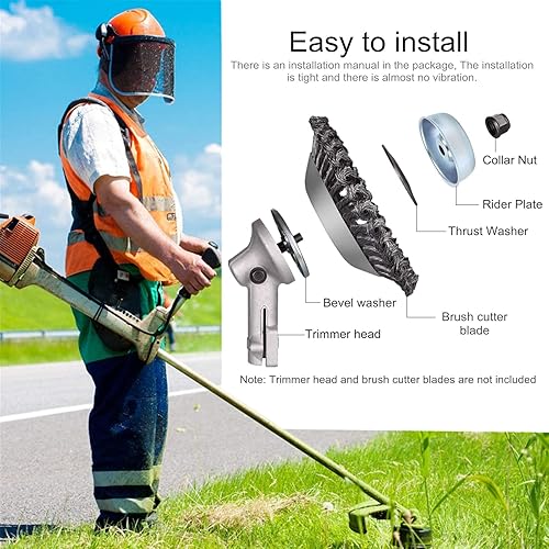 Miniatura 4 de Cabezal de engranaje de recortadora para Stihl FS55, FS56RC, FS80, FS80R, FS85, FS90, FS90R, FS94R, FS100RX, FS110R, FS240, FS250 Cabezal de caja de