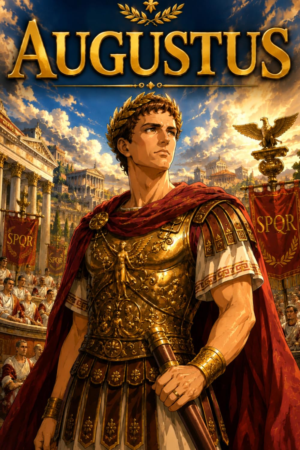 Augustus: First Roman Emperor Ancient History Biography (Icons of History Manga)