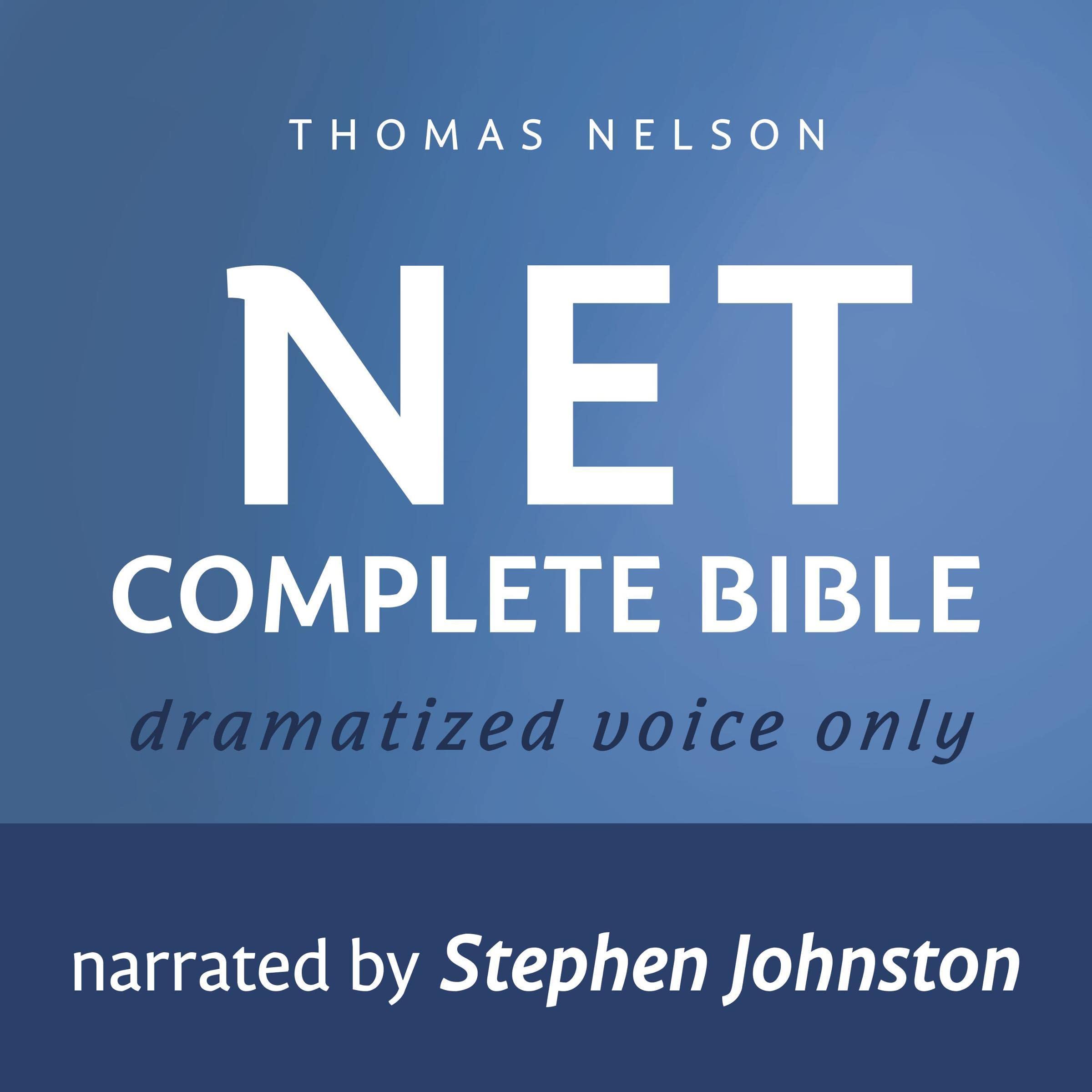 Audio Bible—New English Translation, NET: Complete Bible