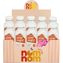 Oats Overnight Oats On Pumpkin Pie 2.1 oz Pack of 10 Overnight oats pumpkin pie flavor High protein oatmeal with Random Item 11 Total Items