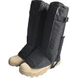 Snake Gaiters Leg Guards, Snake Guard Chaps for Men & Women, Adjustable Snake Proof Gaiters for Hunting, Outdoor and Farm Working