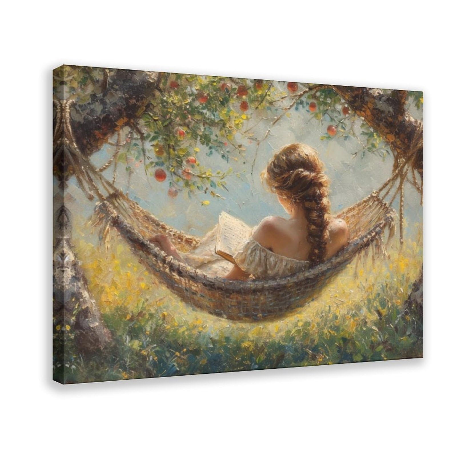 Bareronor Bookish Canvas Poster for Dorm Room Decor Gift