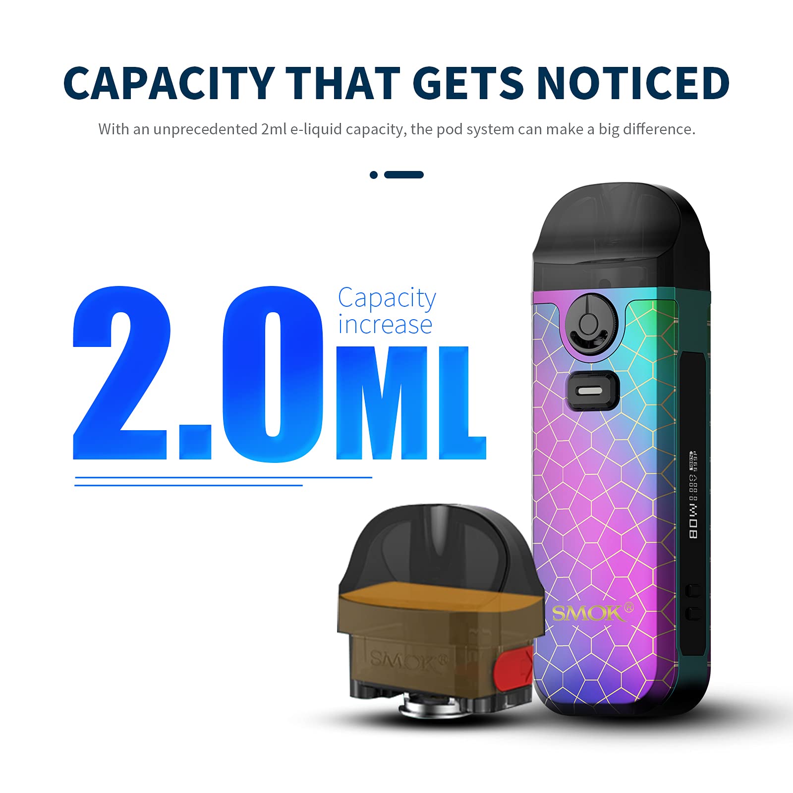 SMOK NORD 4 Refillable Pod Vape Kit [7 Colour Armor]