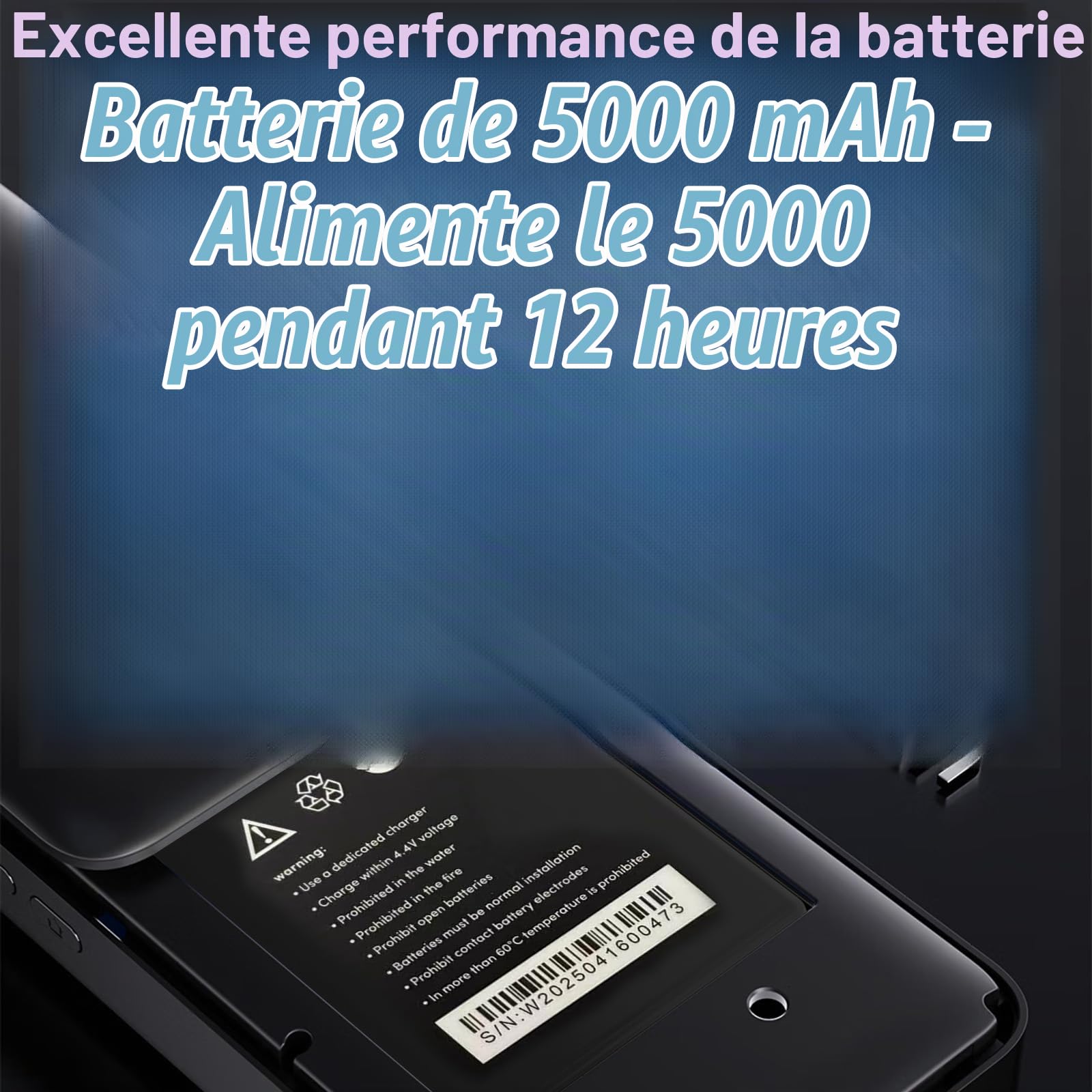 Routeur 5G Wi-FI 6 Portable - Jusqu'à 2,7 Gbit/s, 5000 mAh, Double Bande 5G, Wi-FI de Poche avec Couverture dans Plus de 200 Pays, connectable à jusqu'à 16 appareils