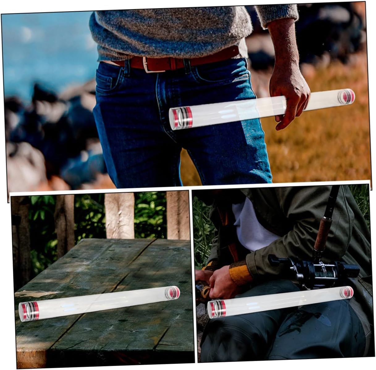 POPETPOP Float Bucket Float Tube Float Storage Tube Fishing Floaters for Fishing Floats Tackle Men Fishing