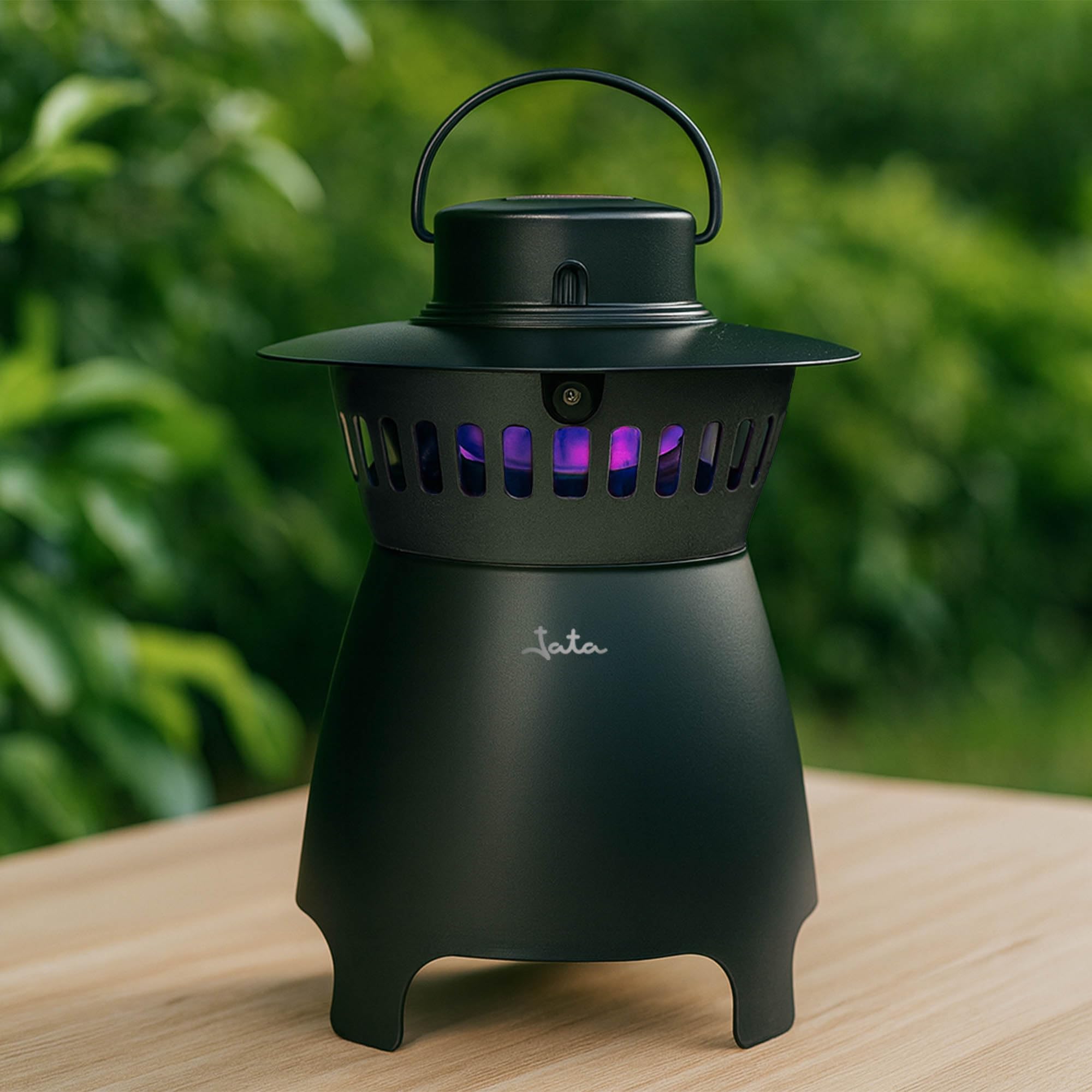 JATA MT8 - Antimosquitos Eléctrico Exterior, 1000 m², Imita al ser humano, Silencioso, Eficaz, Ecológico, Bajo Consumo