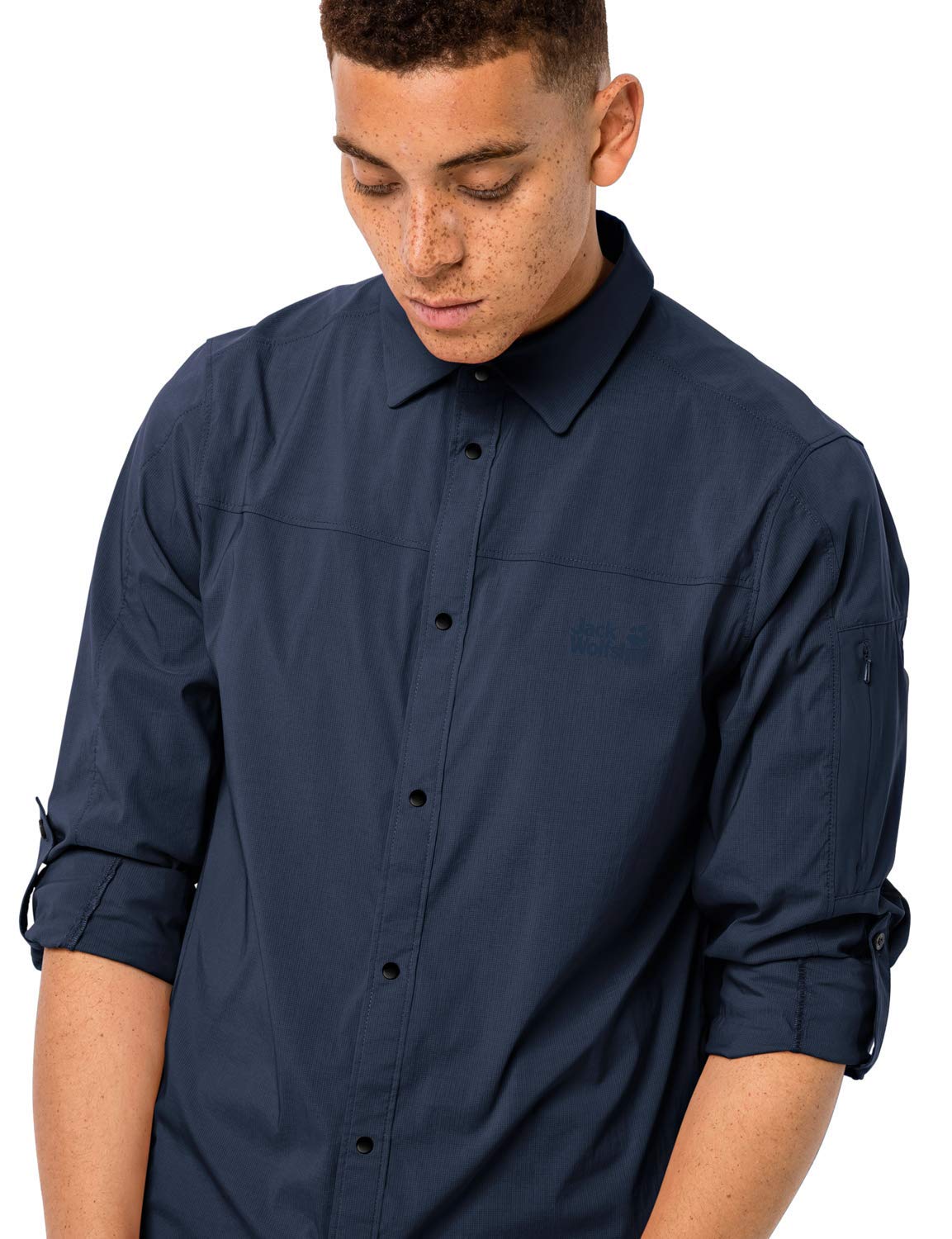 Jack Wolfskin Kenovo Ls Shirt M szybkoschnąca koszula outdoorowa z długim rękawem