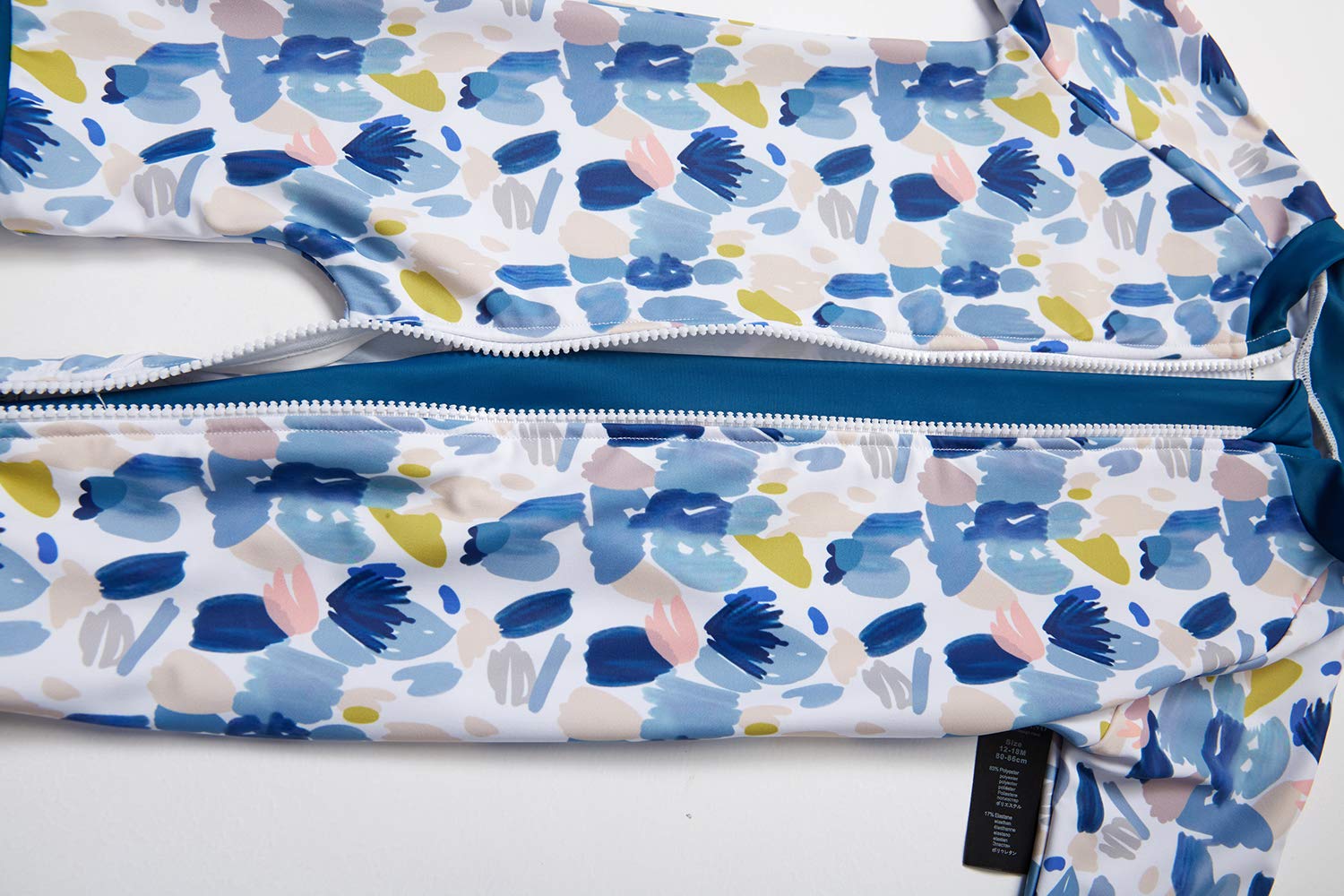 BONVERANO Maillot de Bain bébé UPF 50+ Protection Solaire Fermeture éclair intégrale