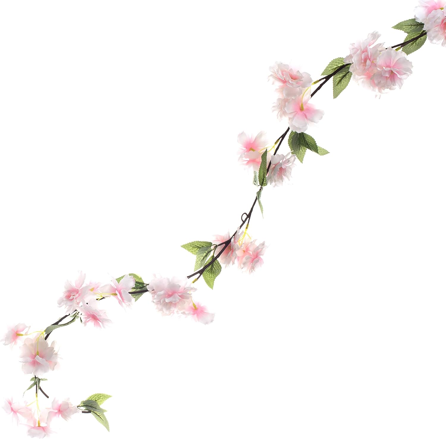 Blush Pink Blossom Artificial Flower Garland - 68 inches