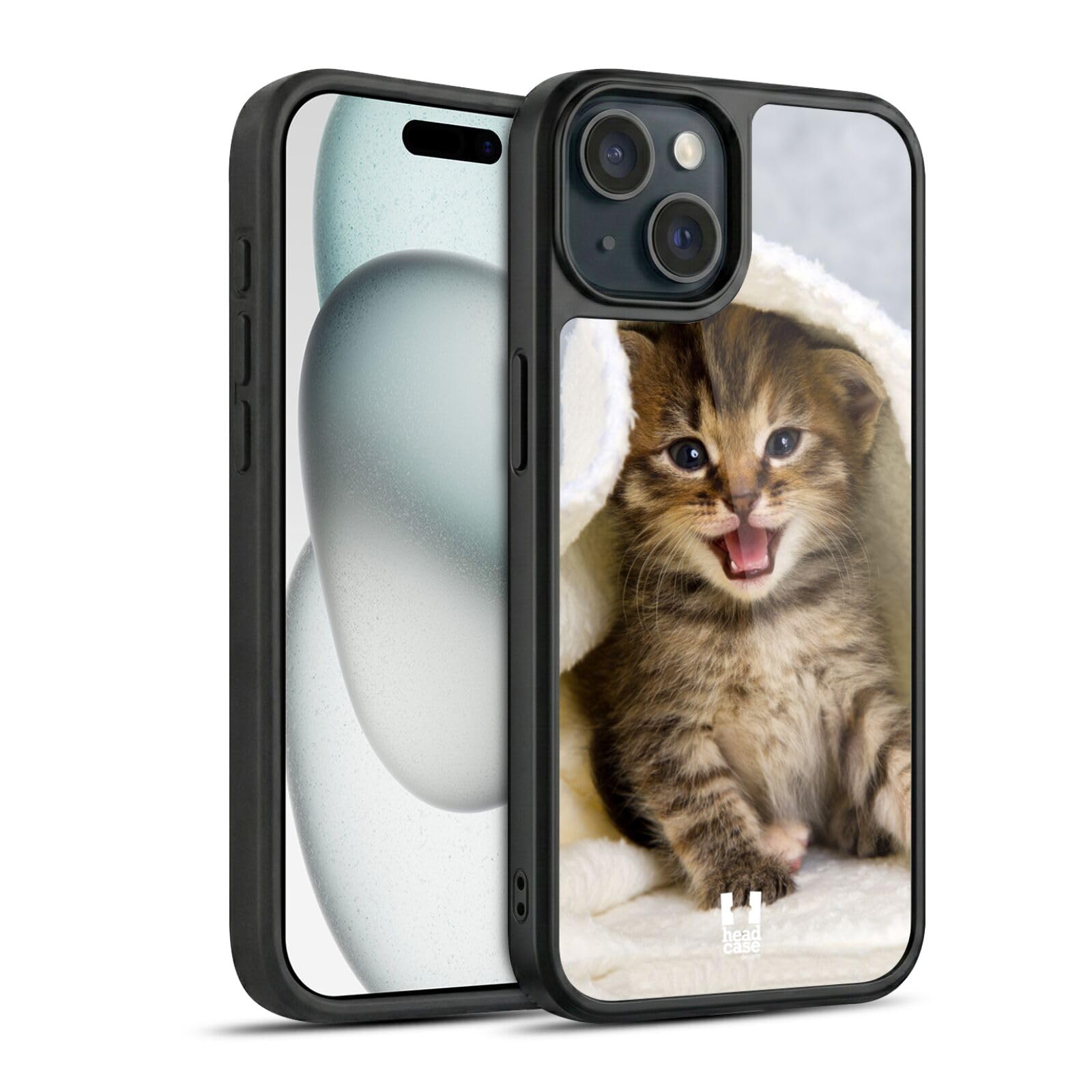 Coque chat serviette chaude pour iPhone 15 au quotidien - 8