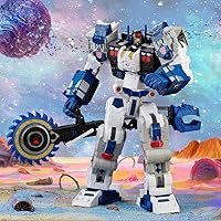 Vista 6 de Transformers Toys Generations Legacy Series Titan Cybertron Universe Metroplex Action Figure - Ages 15 and Up, 22-inch