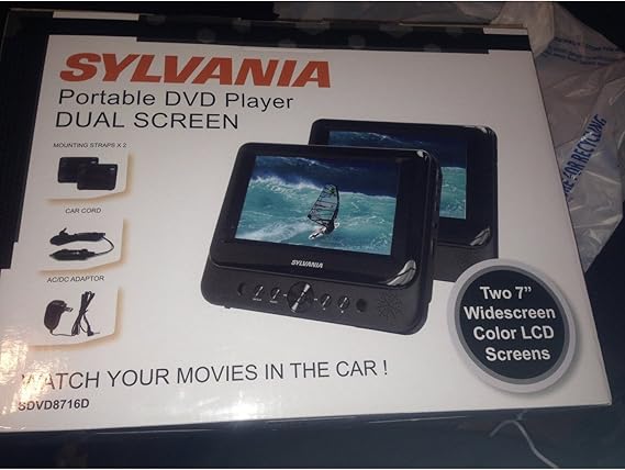 Amazon Com Sylvania Portable Dvd Player Sdvd8716 Electronica Amazon Com Sylvania Portable Dvd Player Sdvd8716 Electronica