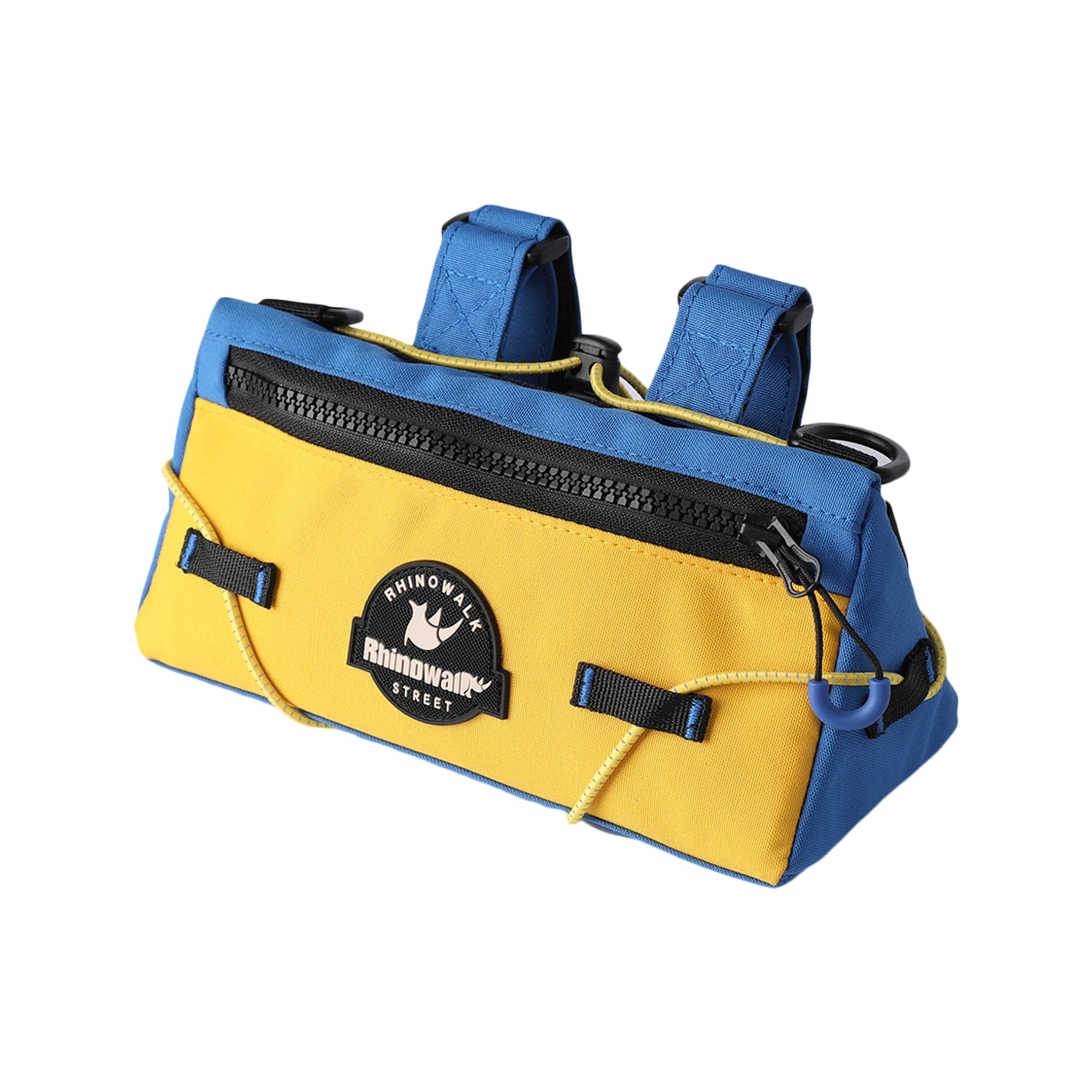 Rhinowalk Bike Handlebar Bag Urban Cycling Front Bag Bike Basket Bicycle Storage Bag for MTB Road Bike Folding Bike, Shoulder Bag, Cycling Accessories(Blue)