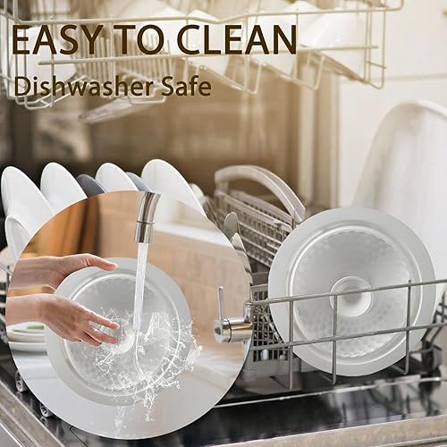 Miniatura 3 de Molde redondo de silicona, molde antiadherente para hacer golosinas de chocolate, pan, mousse, gelatina, 7.6 x 7.6 pulgadas