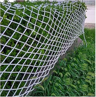 GEIRONV 1m Child Safety Net, Outdoor Staircase Balcony Protective Net Fence Garden Nylon Rope Net Hammock Climbing Net Decoration Net Protection Rope Net (Color : 5cm mesh, Size : 4 * 1m)