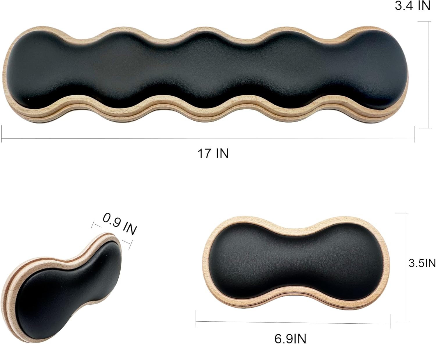 Ergonomic Keyboard Mouse Wrist Rest