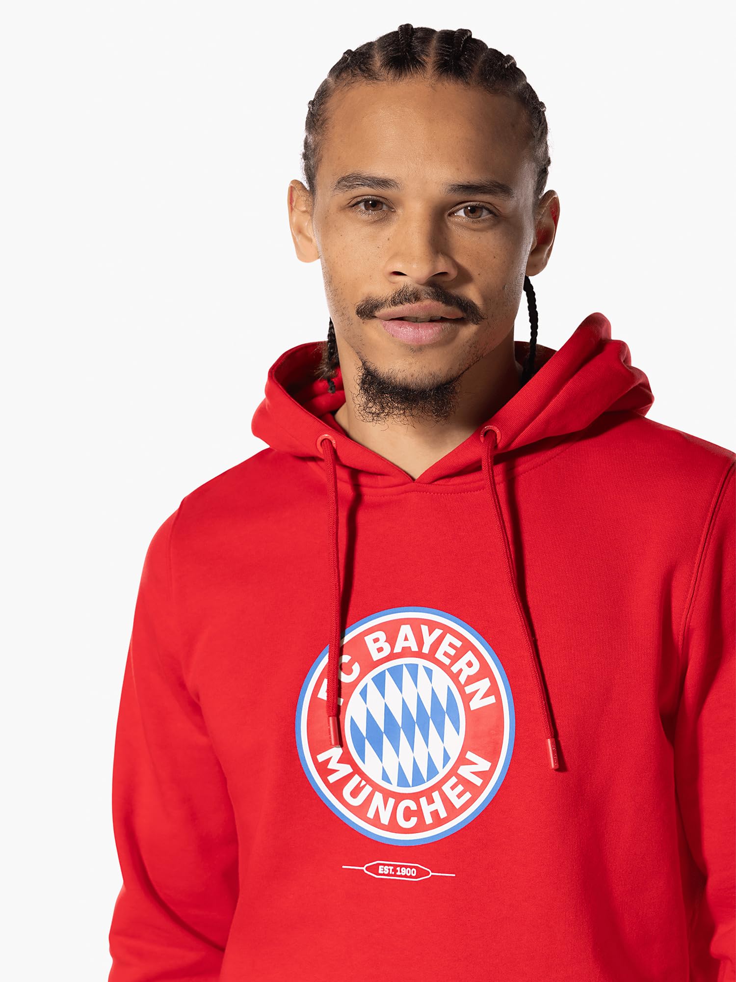 FC Bayern München | Sudadera con capucha | Essential | Hombre | Azul marino o rojo