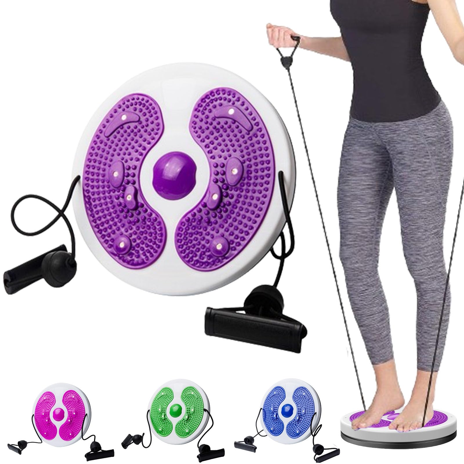 Waist Twist Disc,twist Waist Disc Board,waist Twist Fitness Disc,waist Trainer Twisting Disc,Twist Waist Disc Balance Board with Drawstring,Multifunctional Magnetic Body Shaping Waist Twisting Disc