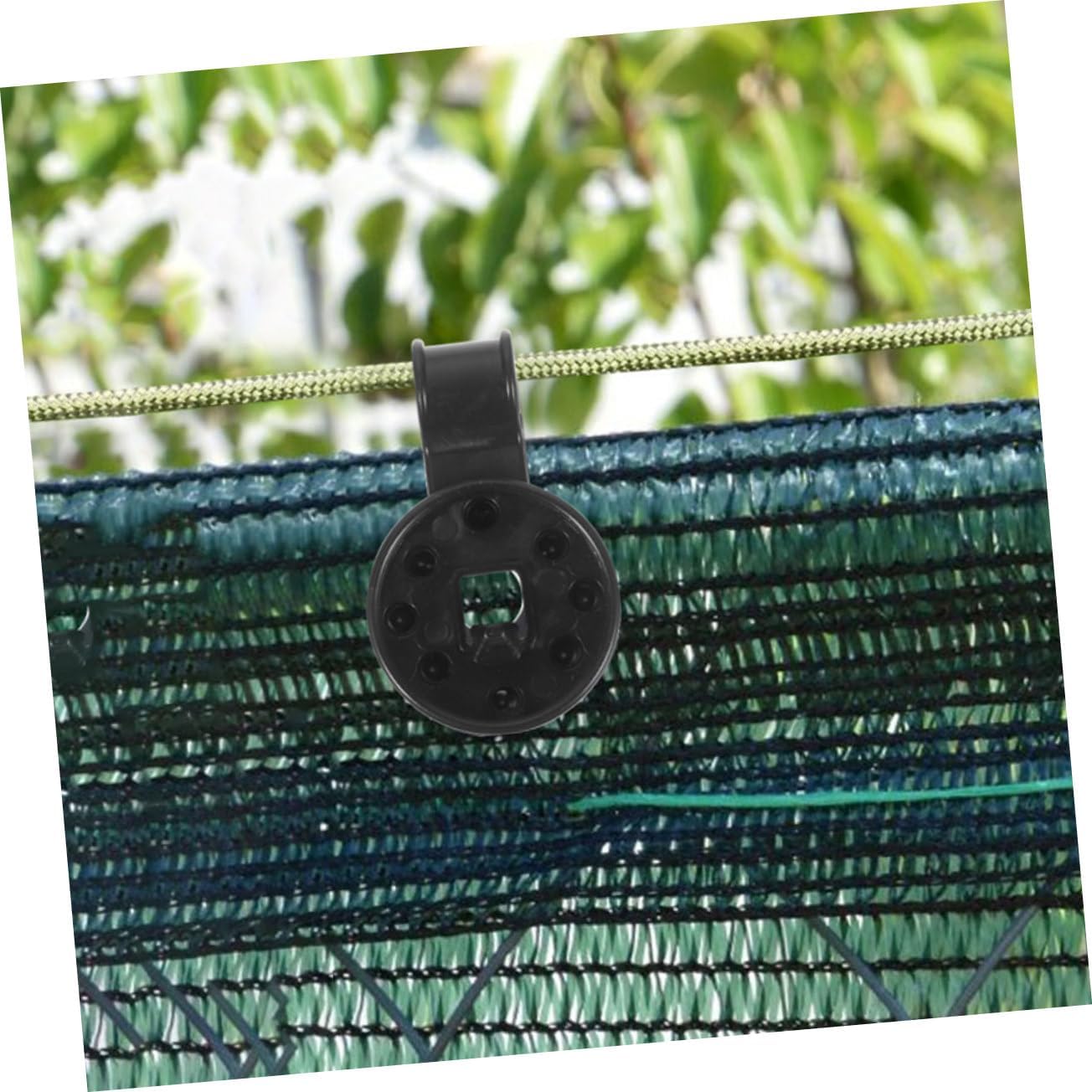 150pcs Sun Shade Net Clips Fabric Fixing Clips for Garden and Greenhouse Reusable Non- Sunshade Clamp for Shade Cloth Easy to Install