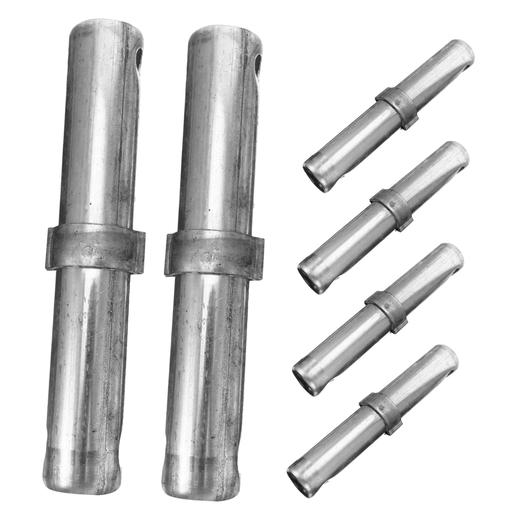 6 Pezzi Perni Accoppiamento Scaffolding in Metallo Zincato Ømm Blocchi di Sicurezza Resistenti per Montaggio Rapido e Connessione Stabile Accessori per Ponteggi Professionali