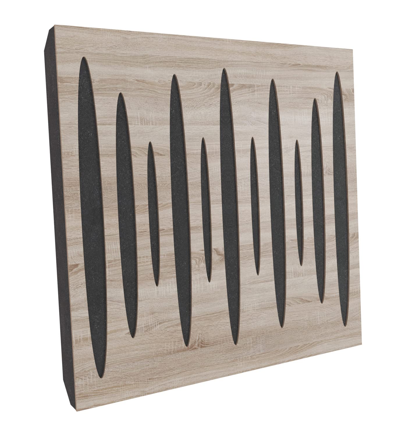 (2 Pack) — Sound Absorption-Diffuse Acoustic Panel «Pulsar» | 19.7''x19.7''x2.1