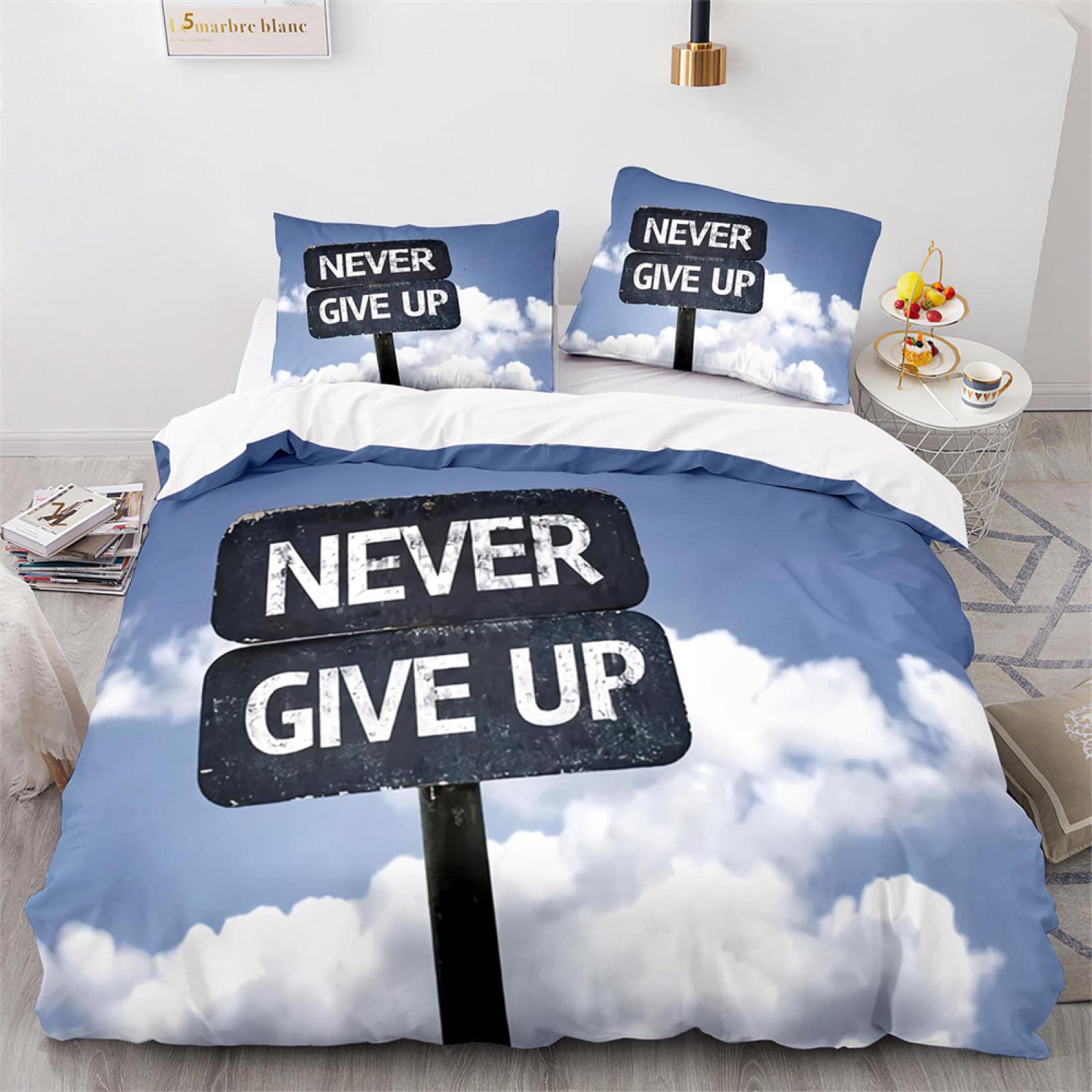 Housse de couette 160x200 en microfibre idéale pour relooker une chambre d'ado