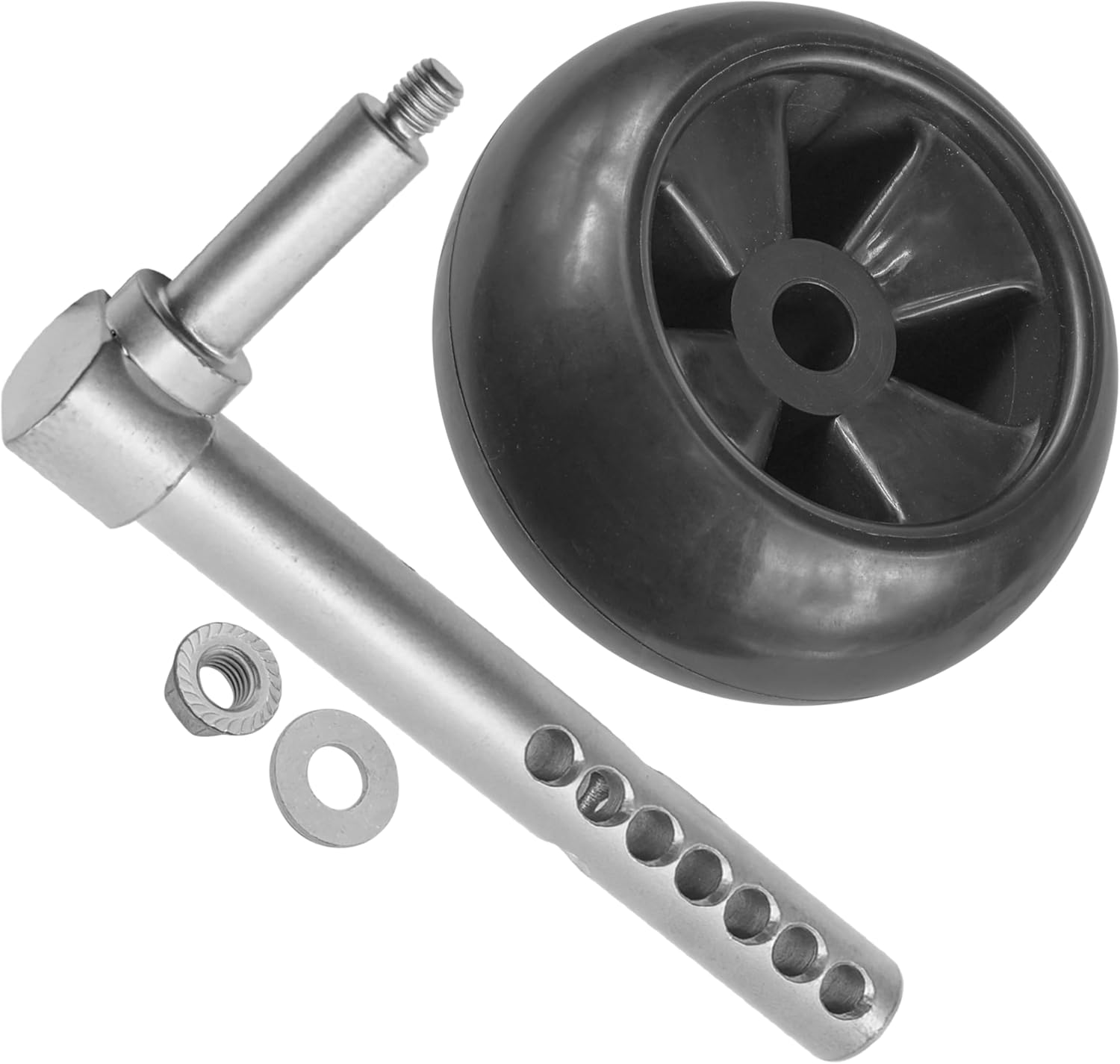 Caltric Deck Wheel with Arm Compatible with John Deere X520 X534 X540 GX255 FH601V GX335 GX345 GX355 (090000)