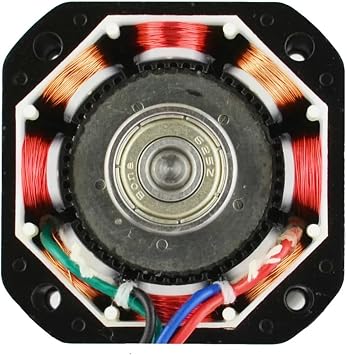 Nema 17 Stepper Motor 48mm 42BYGH Stepping Motor 2A (17HS19-2004S1) 4-Lead 1m Cable for 3D Printer CNC XYZ