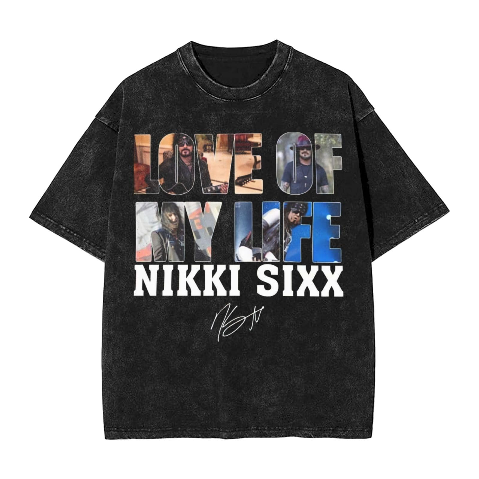 Mens Womens Vintage Oversized Drop Shoulder Funny T-Shirts Loose Tees Tops