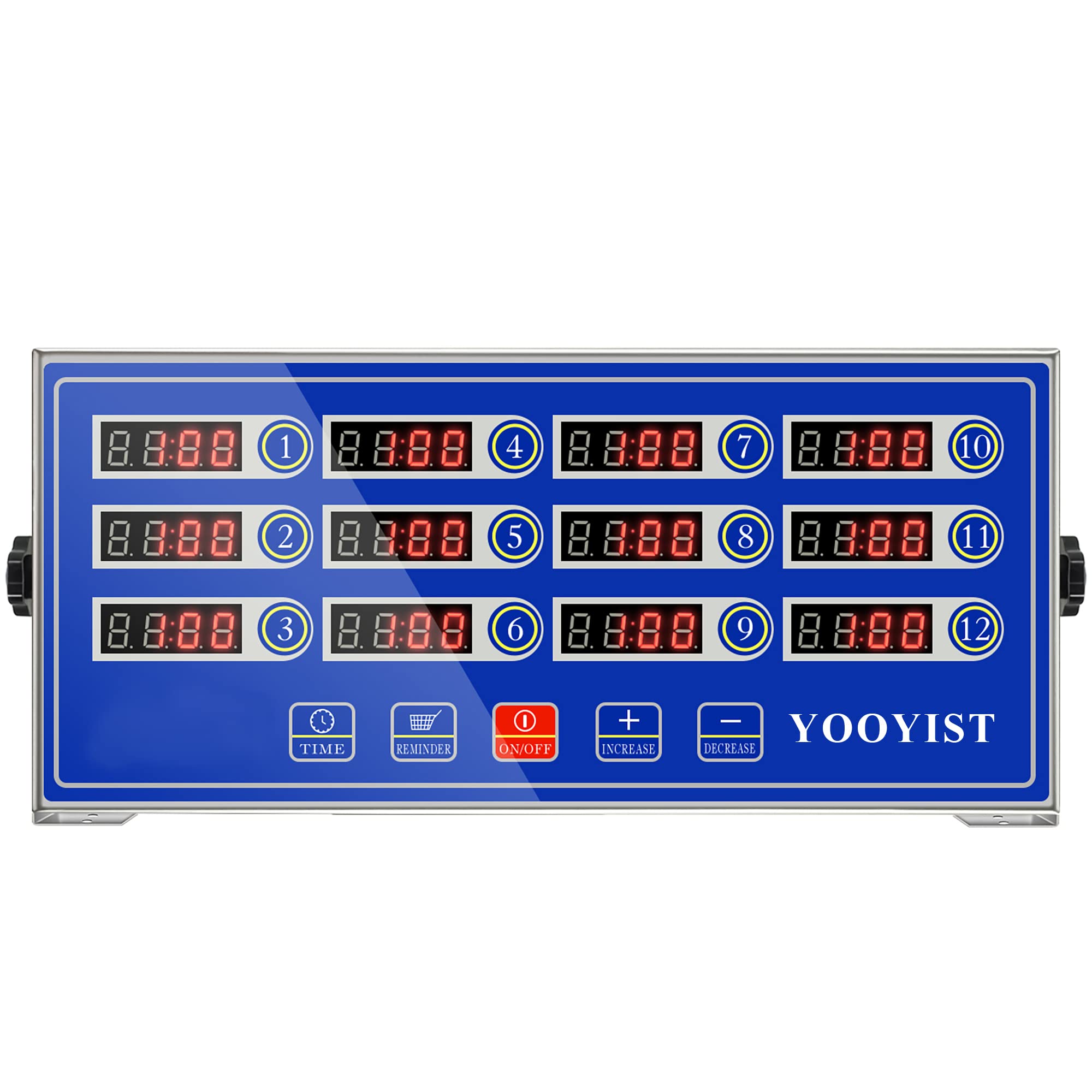 Temporizador Digital de Cocina de 8 Canales Comercial YOOYIST para Cocinar