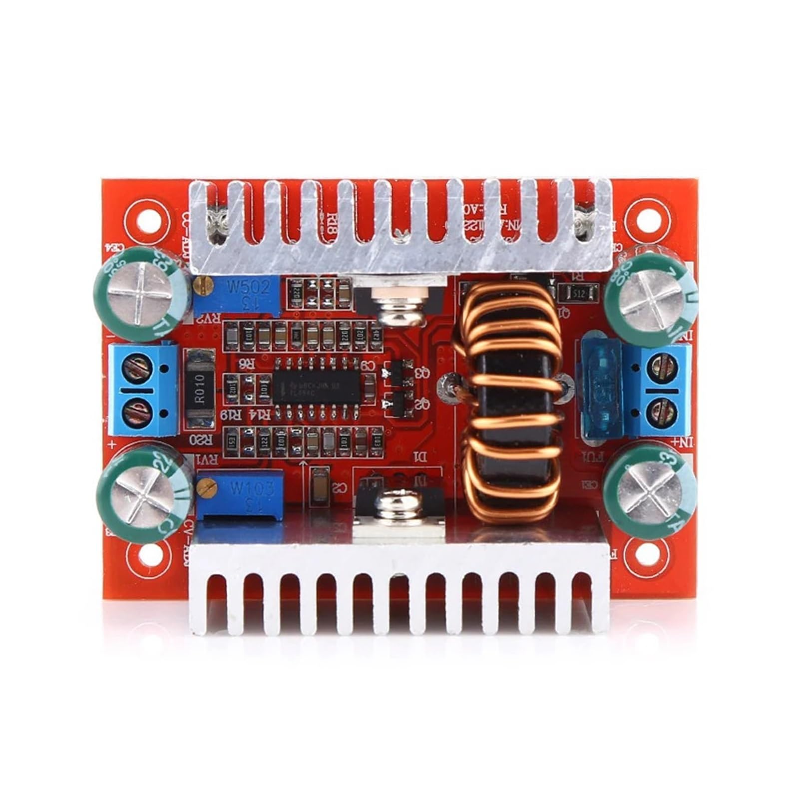 JVDDI LED Driver DC 400W 15A Step-up Boost Converter Constant Current Power Supply LED Driver 8.5-50V to 10-60V Voltage Charger Step Up Module
