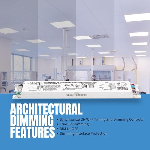 Miniatura 4 de 10 unidades Osram 57452 50 vatios 120277 voltios 50-60Hz controlador LED regulable (OTi50120-2771A4DIM-1L G2 Osram Optotronic LED Driver)