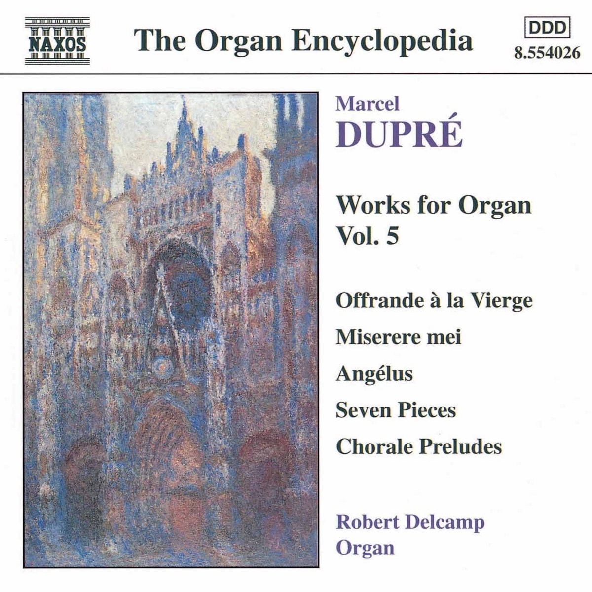 DUPRE: Works for Organ, Vol. 5