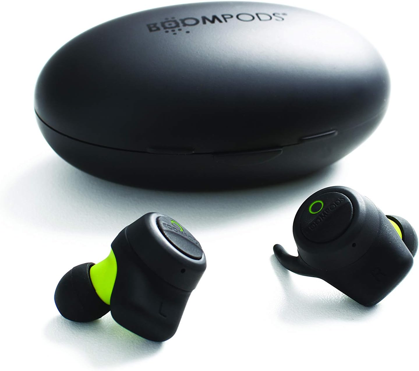 Boompods BoomBuds Truly Wireless Bluetooth in Ear Earphone with Mic (Black)