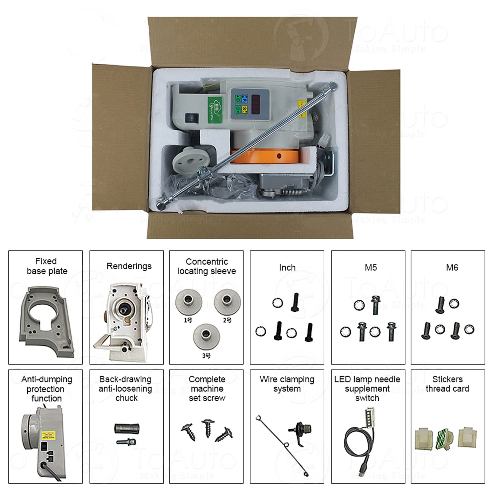 Amazon.co.jp: QAZNHODDS 550/750/1000W サーボモータ、統合ダイレクト