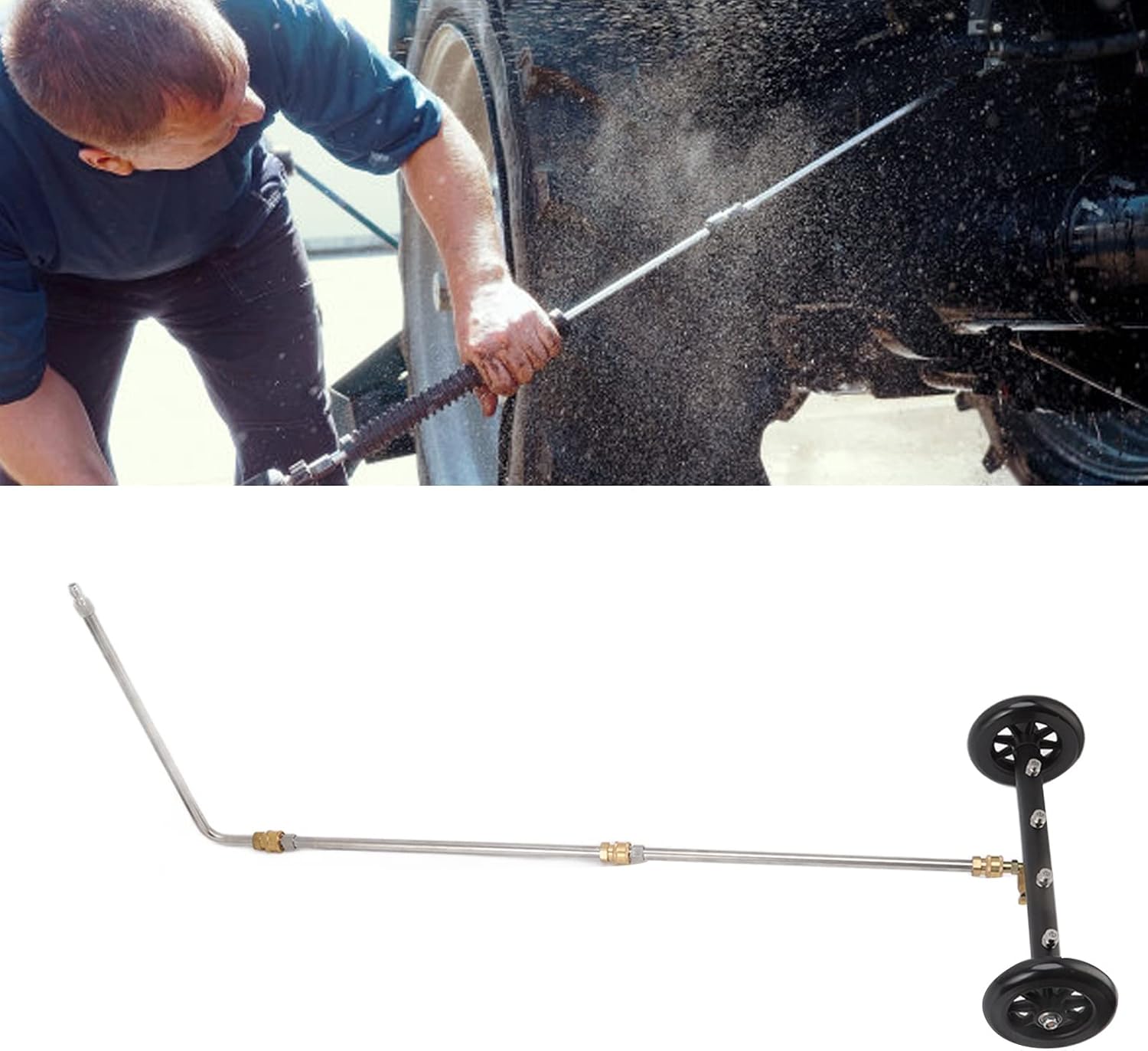 Socobeta Undercarriage Pressure Washer, Undercarriage er Quick Black for Truck
