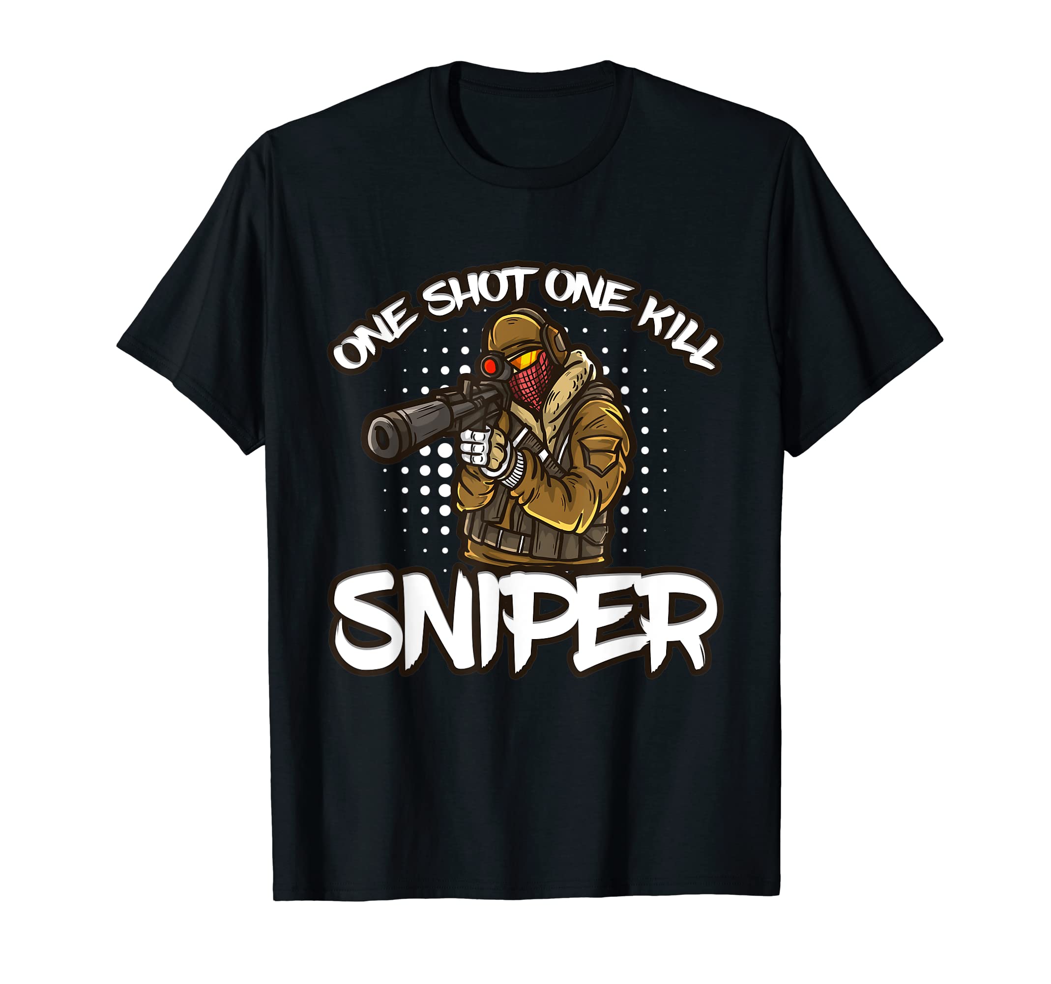 One Shot One Kills Sniper Sniper T-Shirt