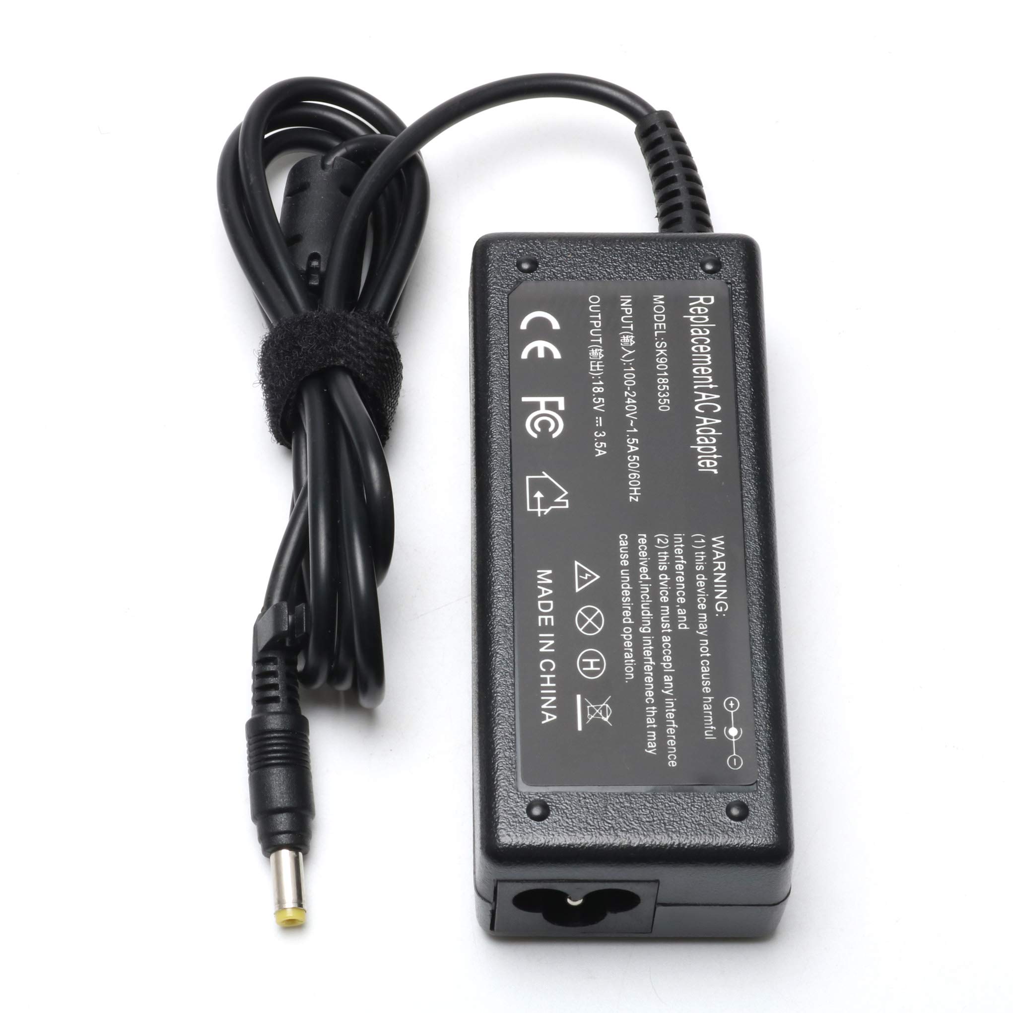 TZBAO 65W AC Adapter Laptop Charger for HP Pavilion DV1000 DV1200 DV2000 DV4000 DV5000 DV6000 DV6500 DV6700 DV8000 DV9000 DV9500 ;HP Compaq Presario C300 C500 C700 A900 F700 SK90185350