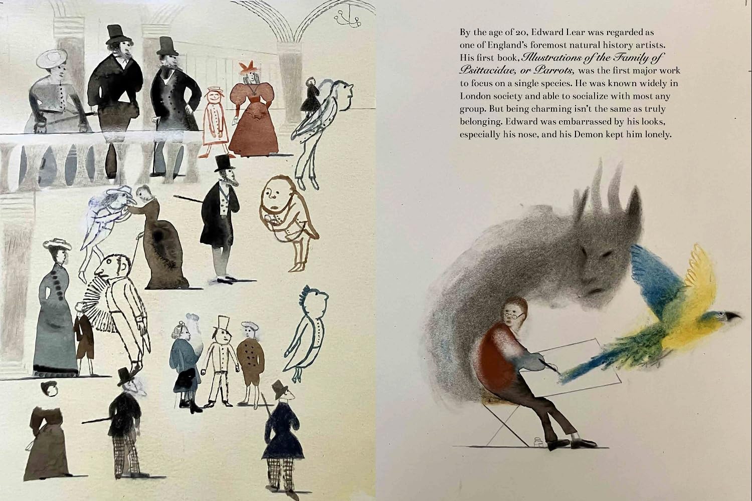 The Boy Who Became a Parrot: A Foolish Biography of Edward Lear, Who Invented Nonsense