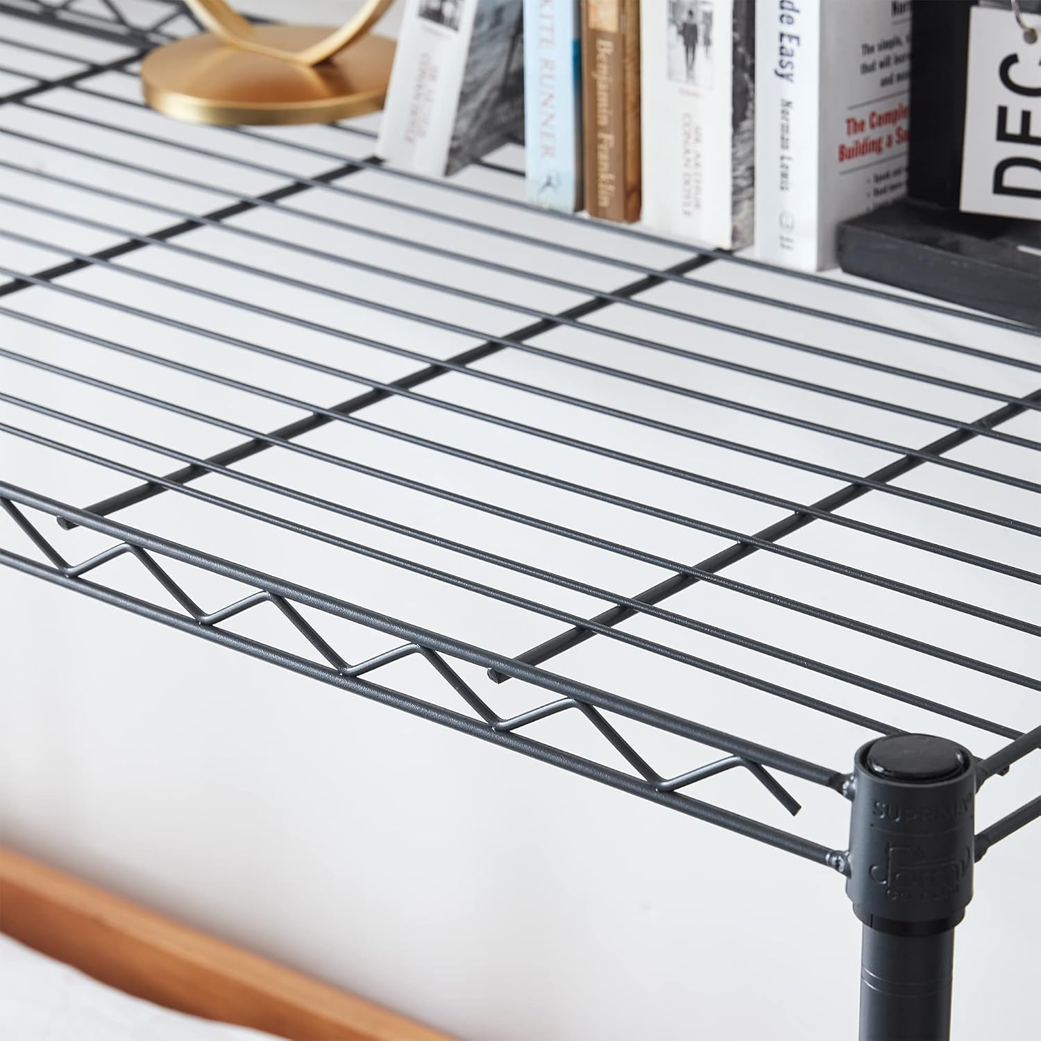 DormCo Suprima® Adjustable Shelving - The Shelf Supreme - Black