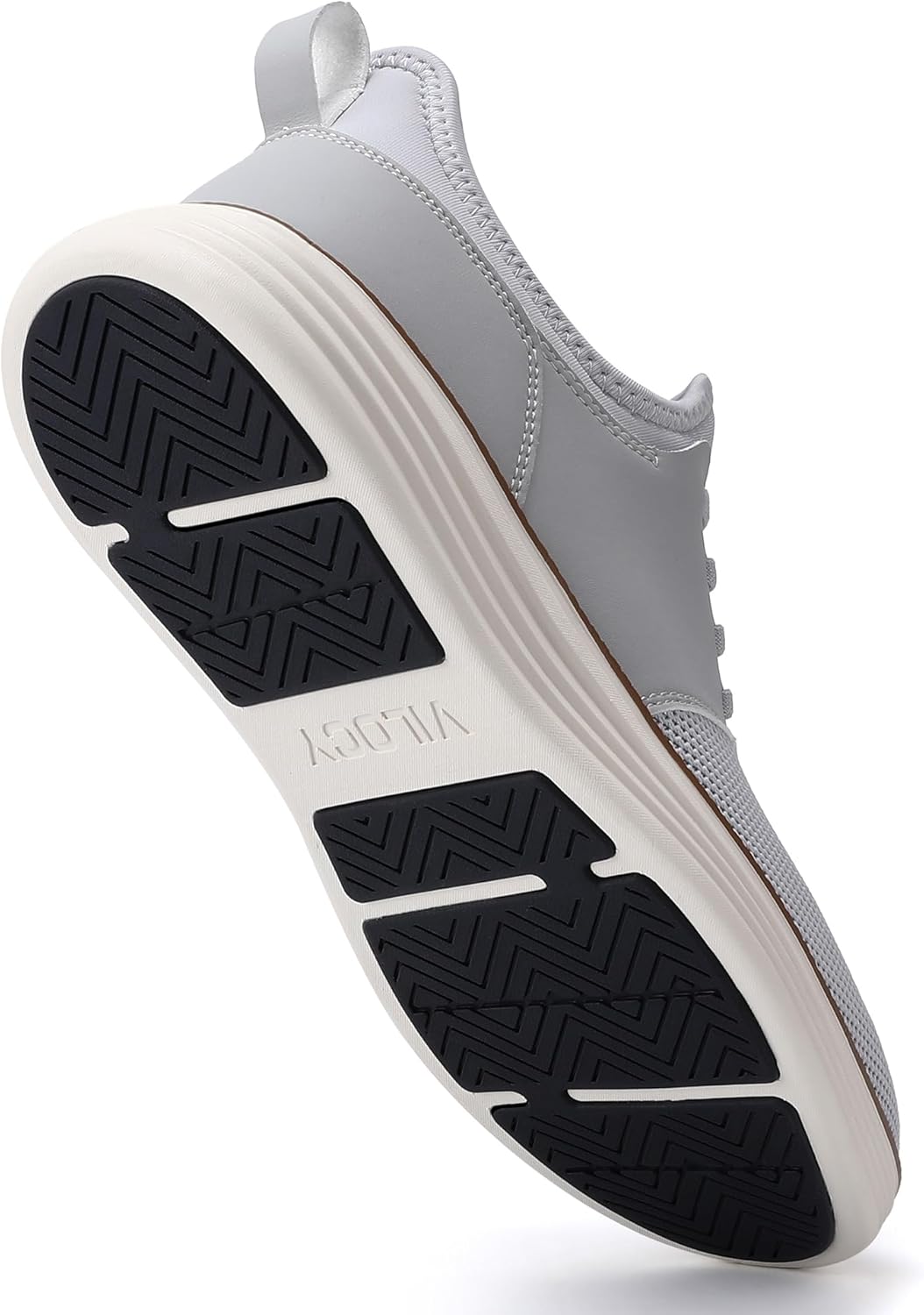 VILOCY Mens Slip On Casual Dress Shoes Hands Free Fashion Sneakers Mesh Tennis Walking Work Shoes Comfortable Breathable Lightweight Non Slip - Image 2