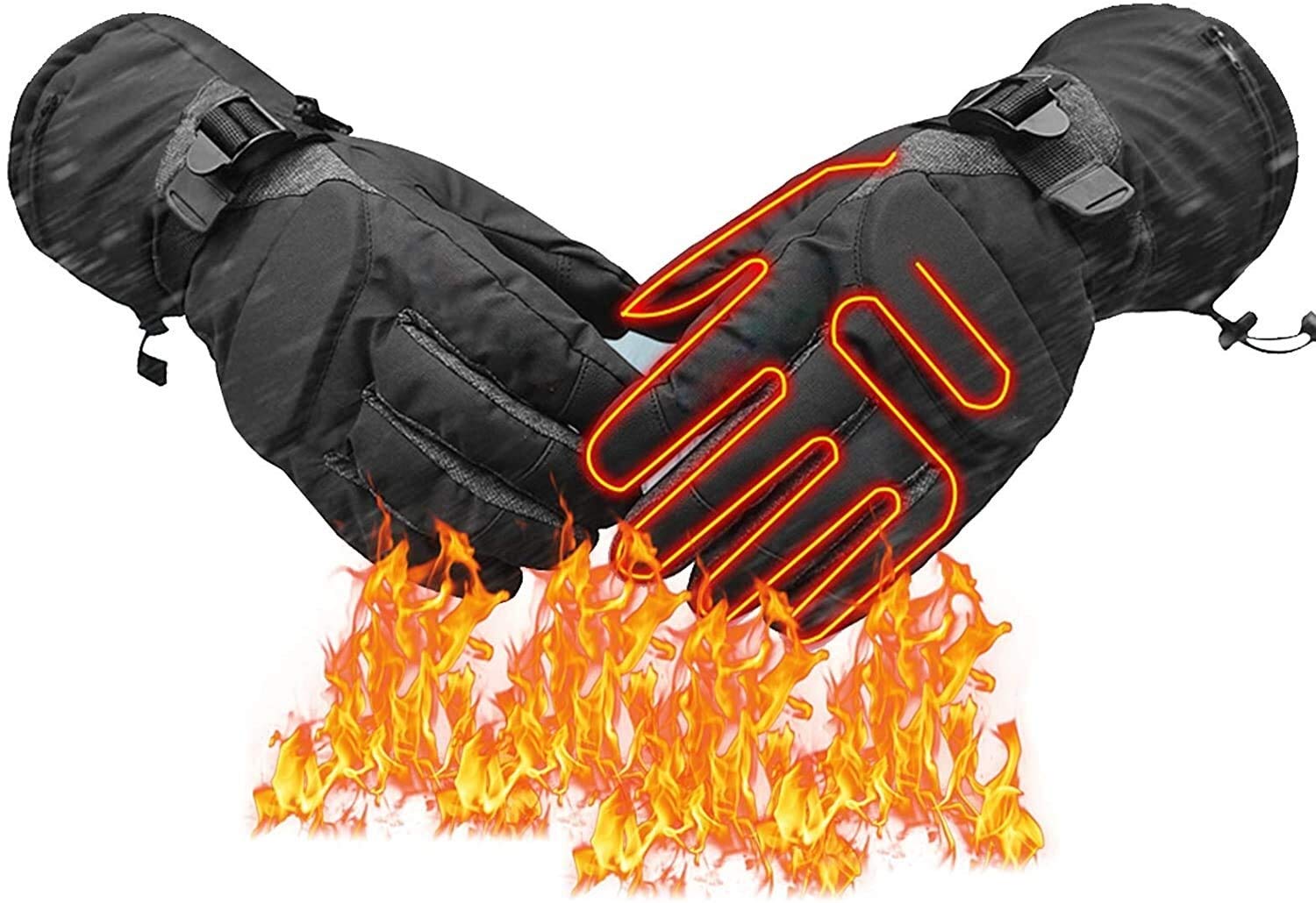 Gants chauffants contre le soulagement de l'arthrite et mains froides