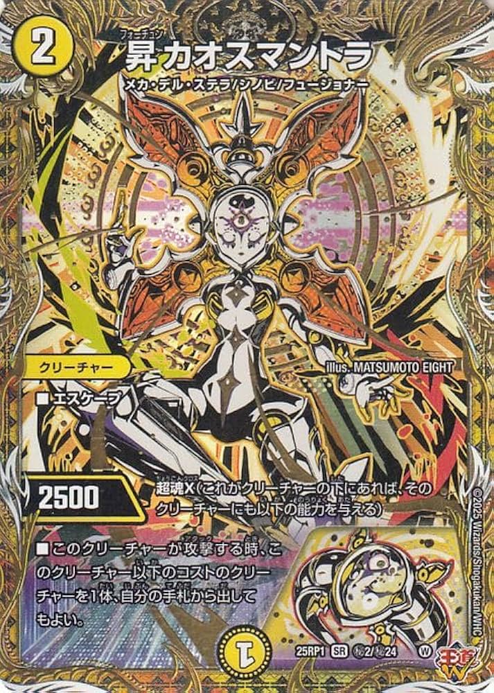 昇カオスマントラ4枚 シュトラ Amazon.co.jp: デュエルマスターズ 王道W 昇カオスマントラ