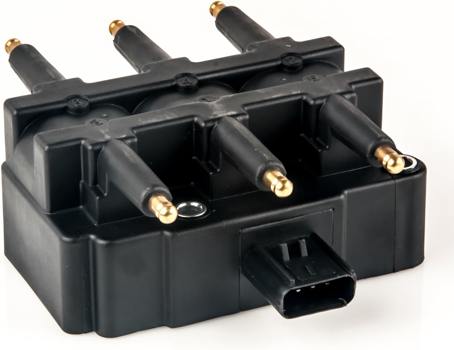 MAS 1Pc Ignition Coil Pack Compatible with Jeep Wrangler Dodge Grand Caravan Chrysler Voyager Pacifica Town Country Volkswagen Routan V6 3.8L 3.3L Replacement for UF305 C1442 69531679