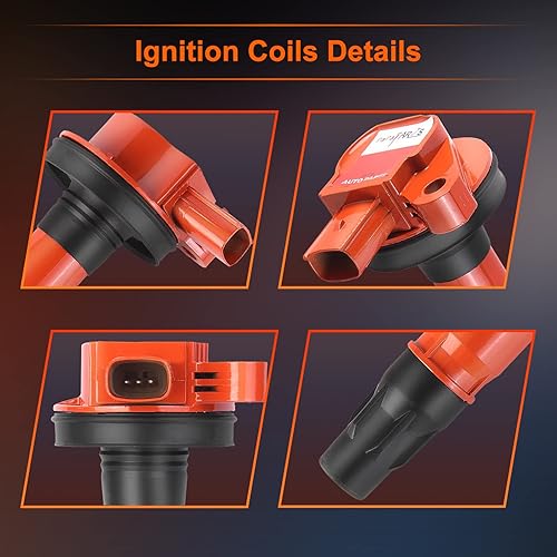 Miniatura 4 de PAPAPARTS Juego de 6 bobinas de encendido UF646 compatibles con Ford Fusion Escape Explorer Expedition F150 Flex Police Navigator MKS MKT V6 3.5L