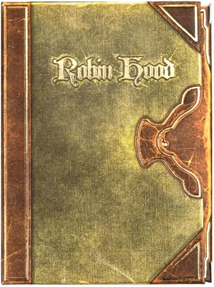 Kings Wild Project Robin Hood Luxury Playing Cards - Standard Edition, Poker Size, Custom Index, Hand‑Drawn Bayeux Tapestry‑Style Artwork